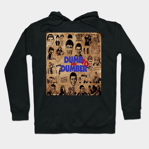 DUMB AND DUMBER ART Hoodie by alfapromo71